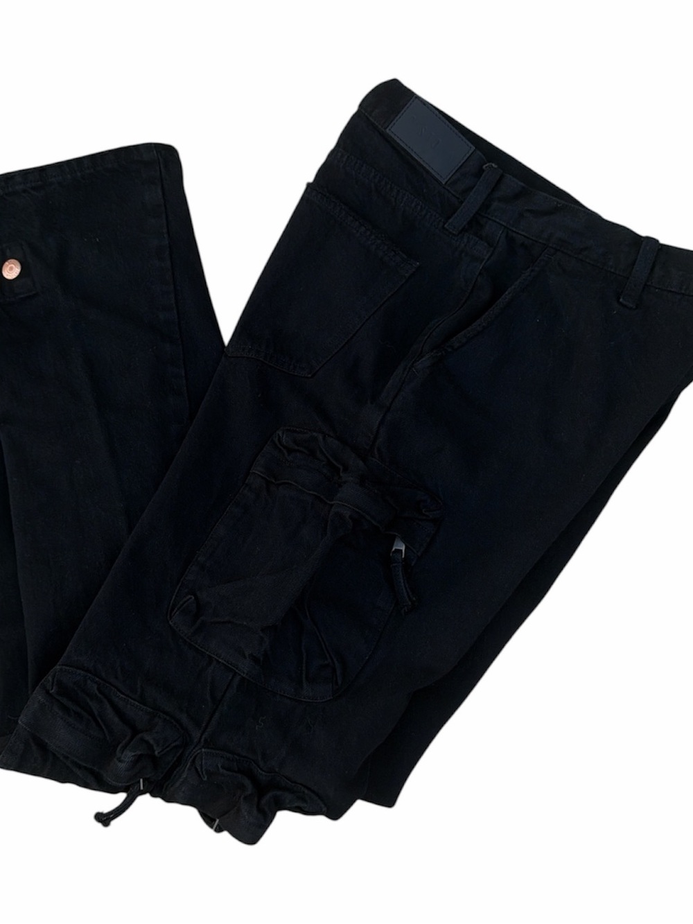 Pistola Black Cargo Jogger Women’s Pants Denim Size 26 - Picture 9 of 10
